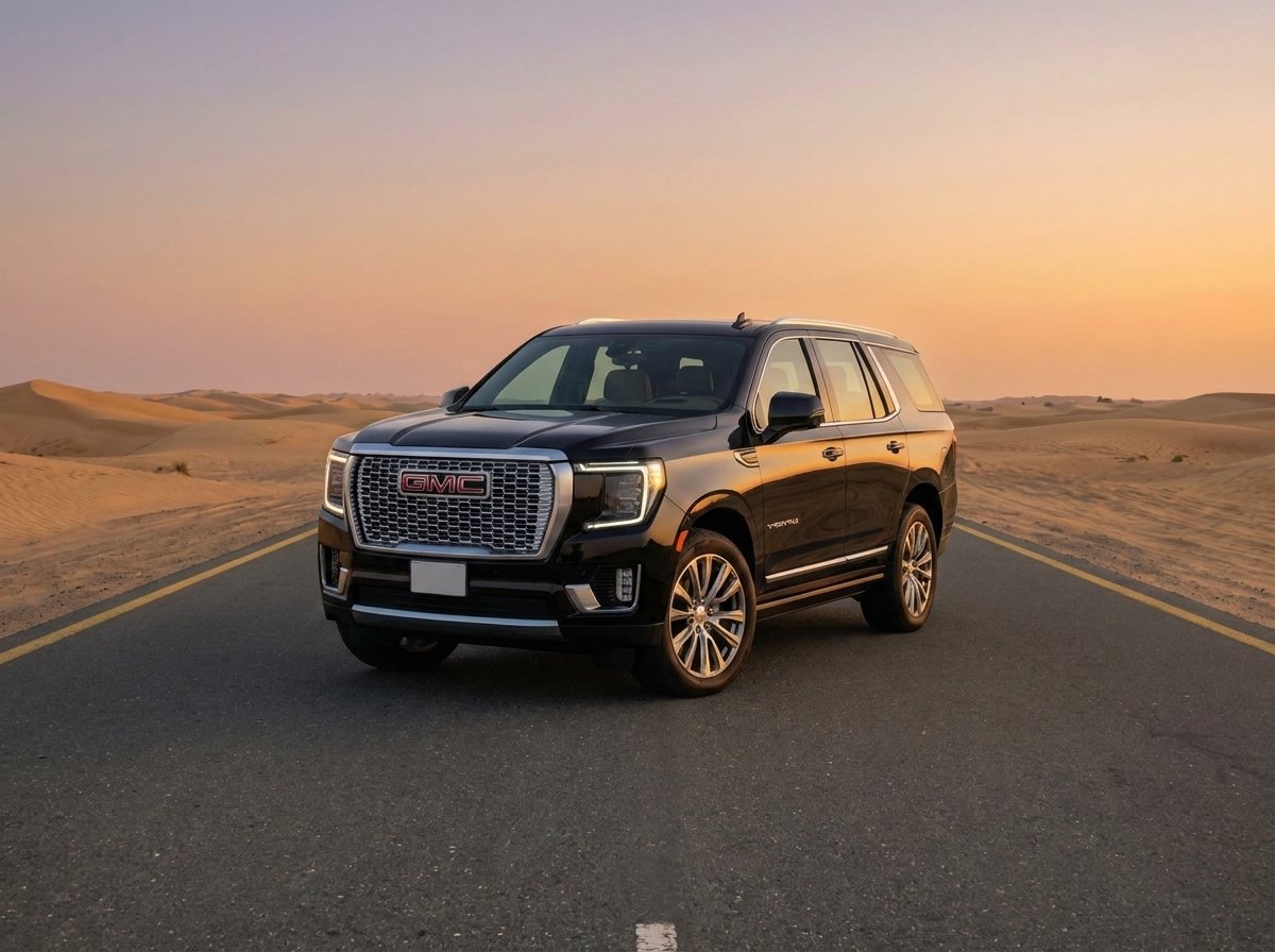 GMC Yukon 7-seater luxury SUV taxi in Saudi Arabia